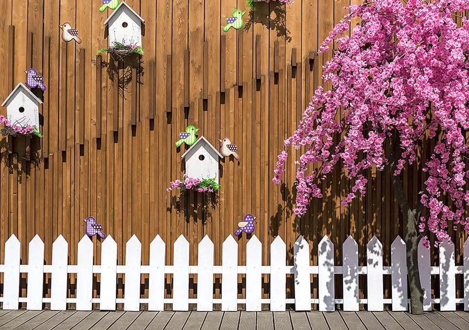 la cloture du jardin